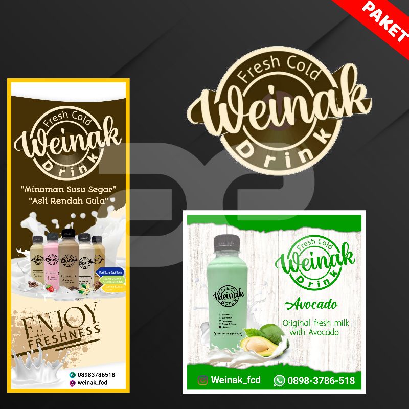 Paket Murah Desain Logo,Banner + Pamflet