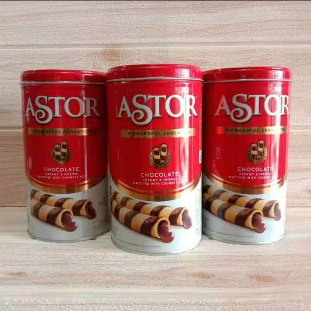 

Astor chocolate Kaleng 330 gr