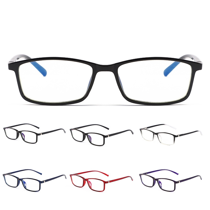 (YUZHU) Bayar di Tempat Minus 0°~400° Kacamata Myopia Optik Kacamata Anti Blue Eyeglasses