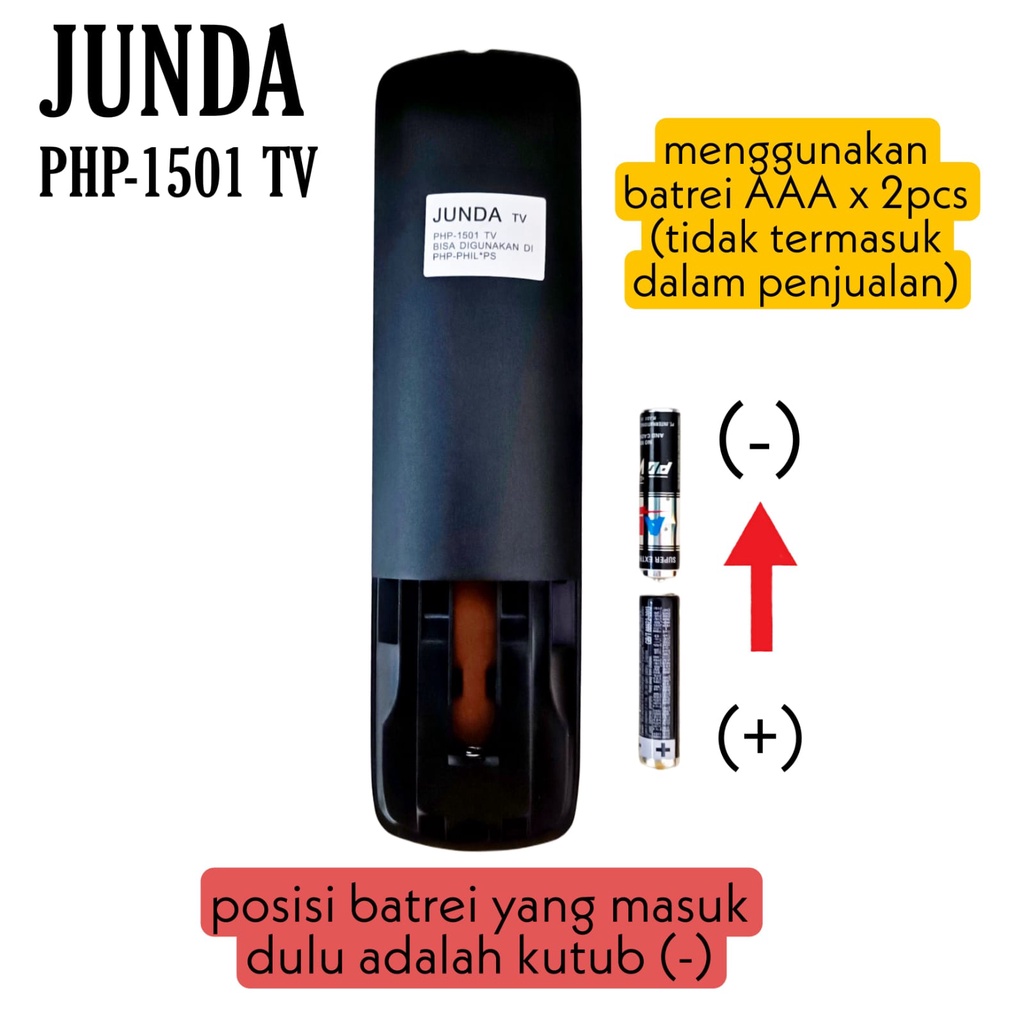 REMOTE PHILIPS SMART TV REMOTE SMART TV PHILIPS  LED MULTI UNIVERSAL JUNDA PHP-1501 SEPERTI ORIGINAL