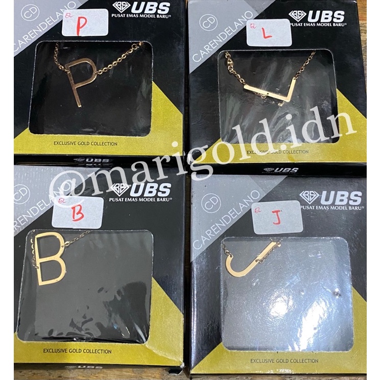 Gelang huruf Carendelano UBS 375