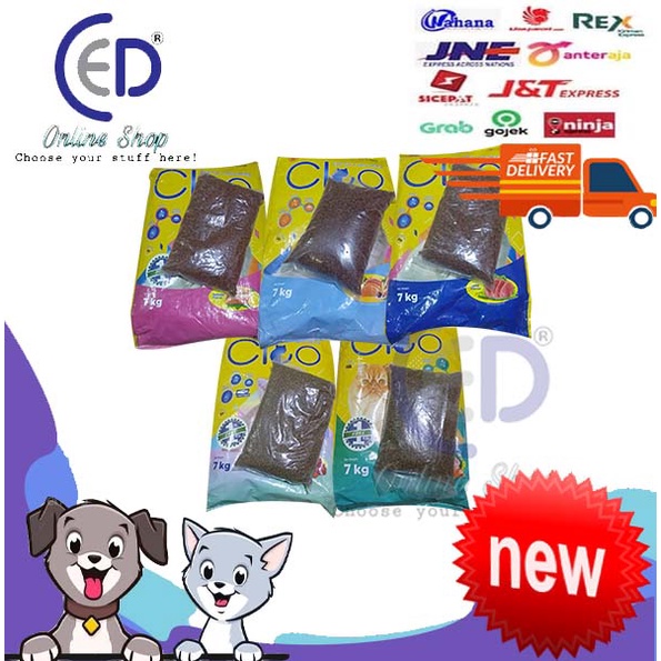 MAKANAN KUCING CLEO ADULT &amp; KITTEN 1KG