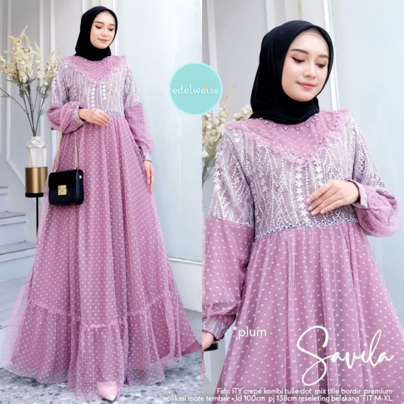 SAVILA DRESS EDELWEISS