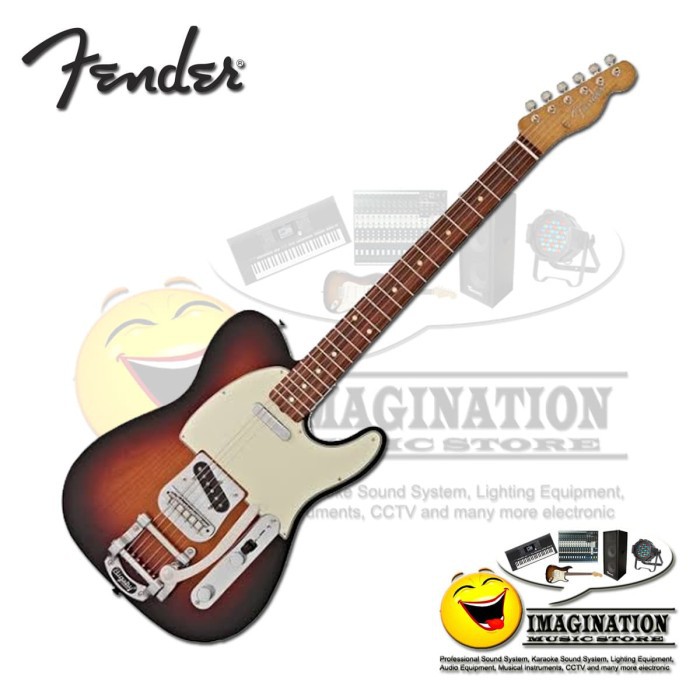 Fender Vintera `60s Telecaster with Bigsby in 3-Tone Sunburst