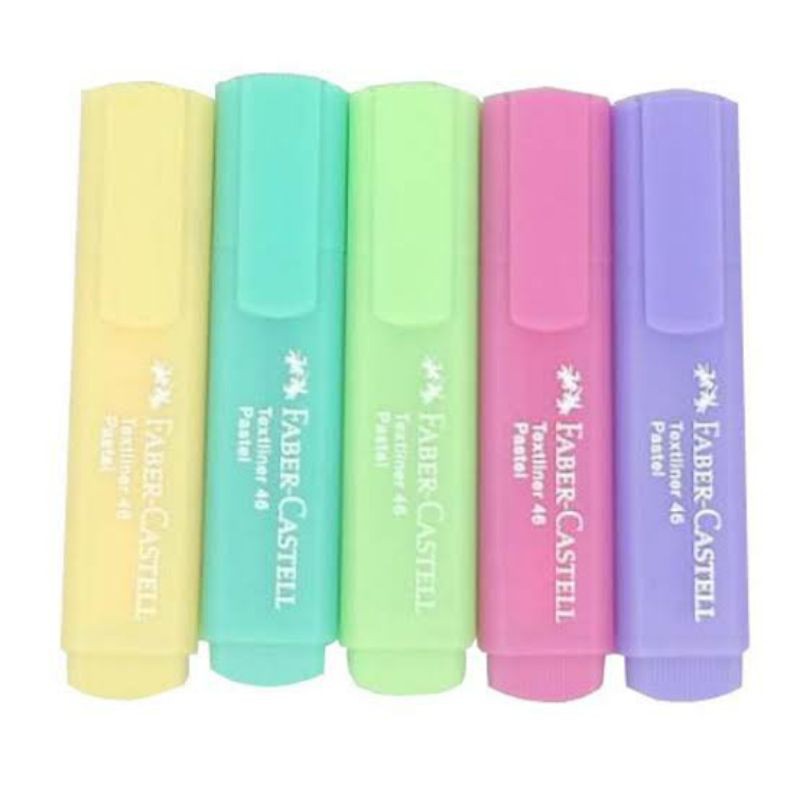 

FABER CASTELL TEXTLINER PASTEL HIGHLIGHTER PENANDA PEWARNA