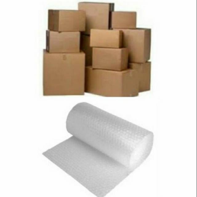 

Kardus + Bubble Wrap / Tambahan Kotak Dus Packingan + Kemasan Bubble