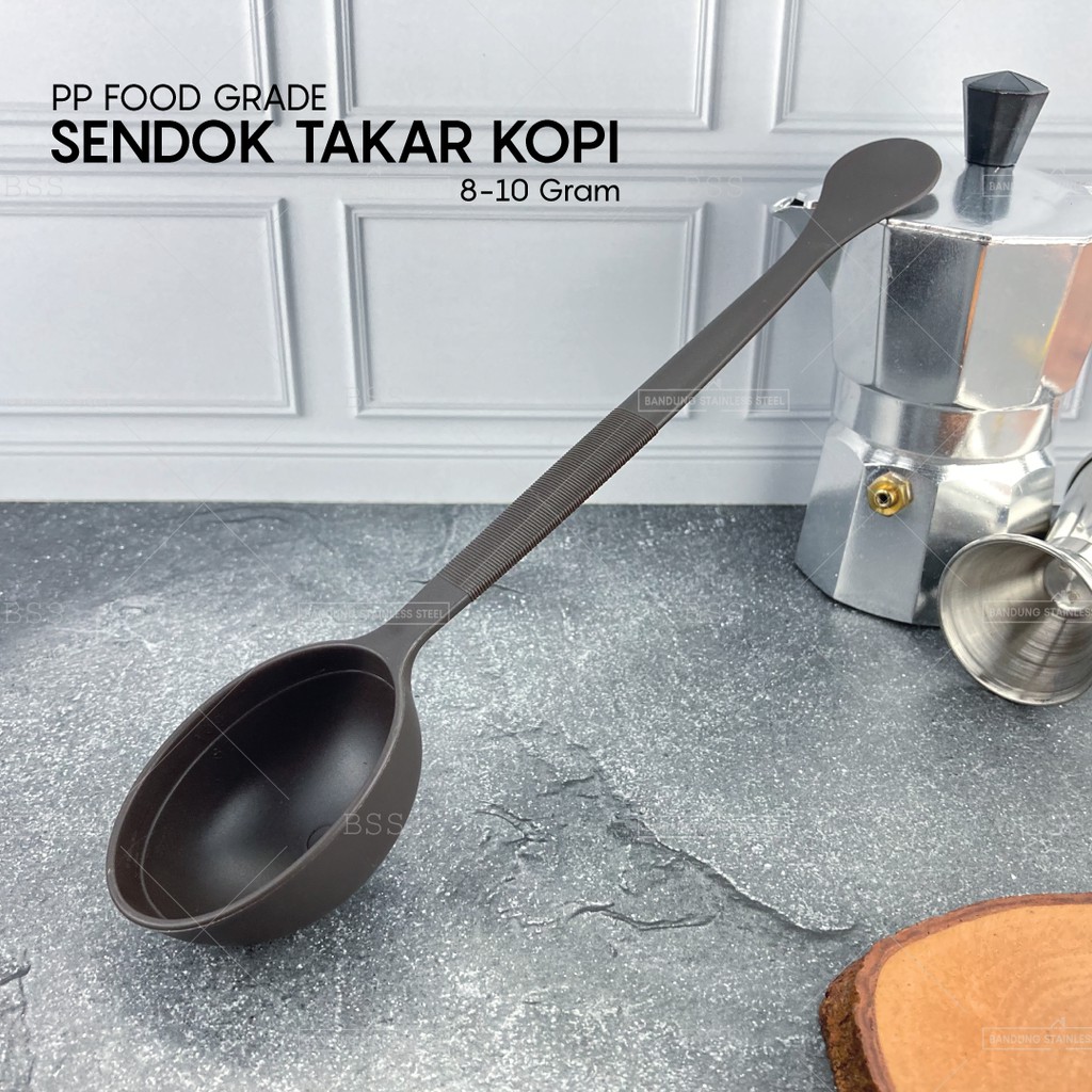 Sendok Takar Kopi Panjang 8 - 10 gram PP Food Grade Long Spoon Coffee Takaran Syphon Aeropress V60