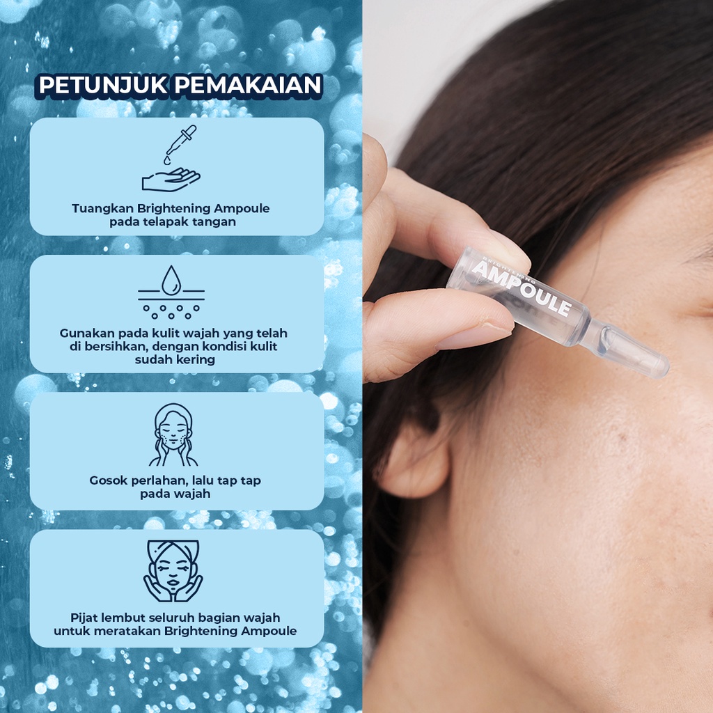 LIZBEAUTY - Madame Gie Brightening Ampoule Serum 5% Vit C - 5X Moisturizing Agent Moisturizer Cream Hydrating Lightening