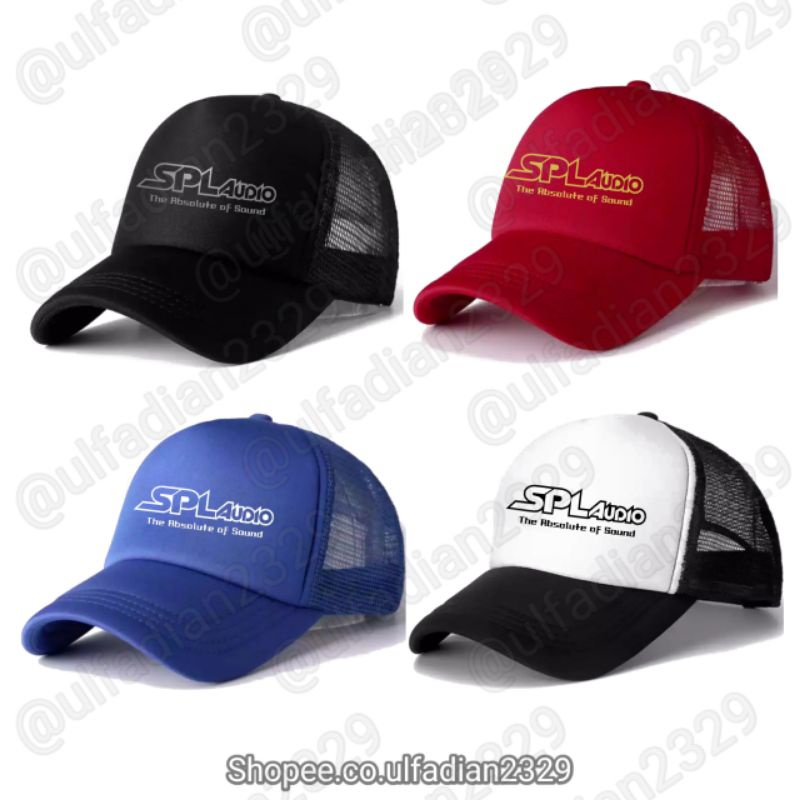 TOPI PRIA SPL AUDIO TRUCKER PREMIUM - HAT SPL AUDIO