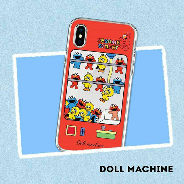 Softcase SESAME STREETS Lucu casing transparan Custom Nama Iphone Samsung Oppo Xiaomi Vivo Realme