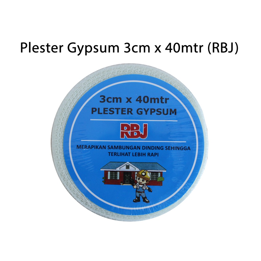 

Plester Gypsum 3cm x 40mtr (RBJ)
