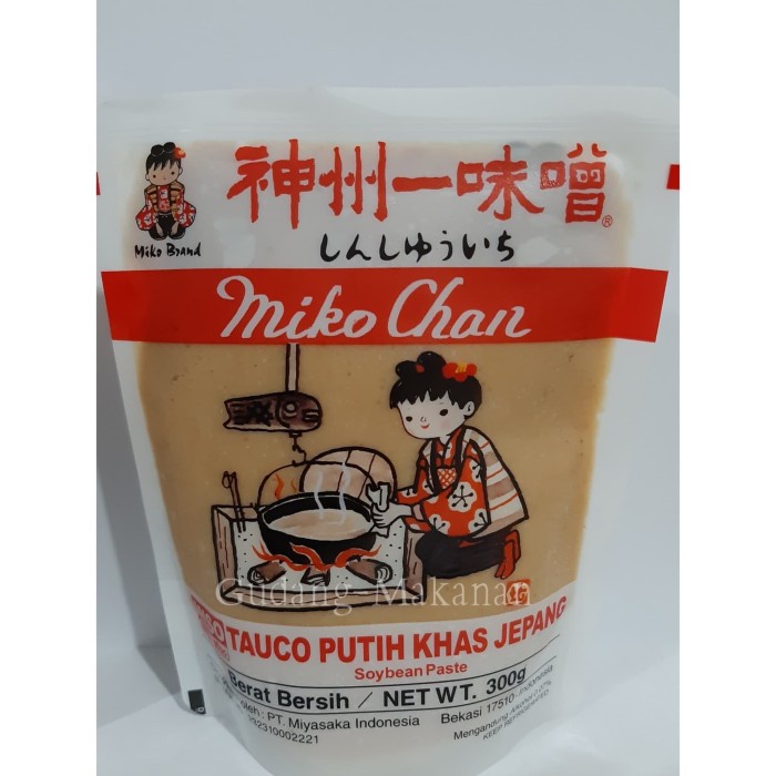 

Shinshuichi Mikochan/Miso Soup-Tauco putih Jepang 300g HALAL
