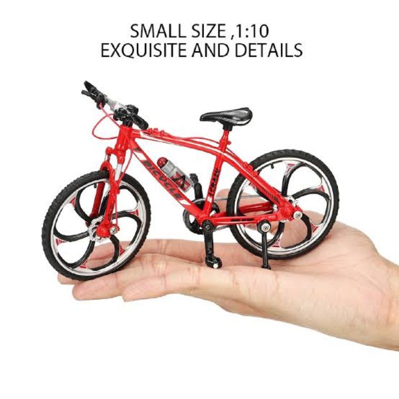 Diecast Sepeda Balap Alloy Mainan Miniatur Sport Bike Pajangan Bicycle