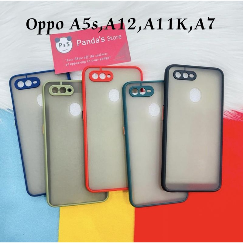 Case Oppo A5s A12 A11k A7 (2020) My choice Polos + Ring Kamera / Pelindung Kamera (PsS)