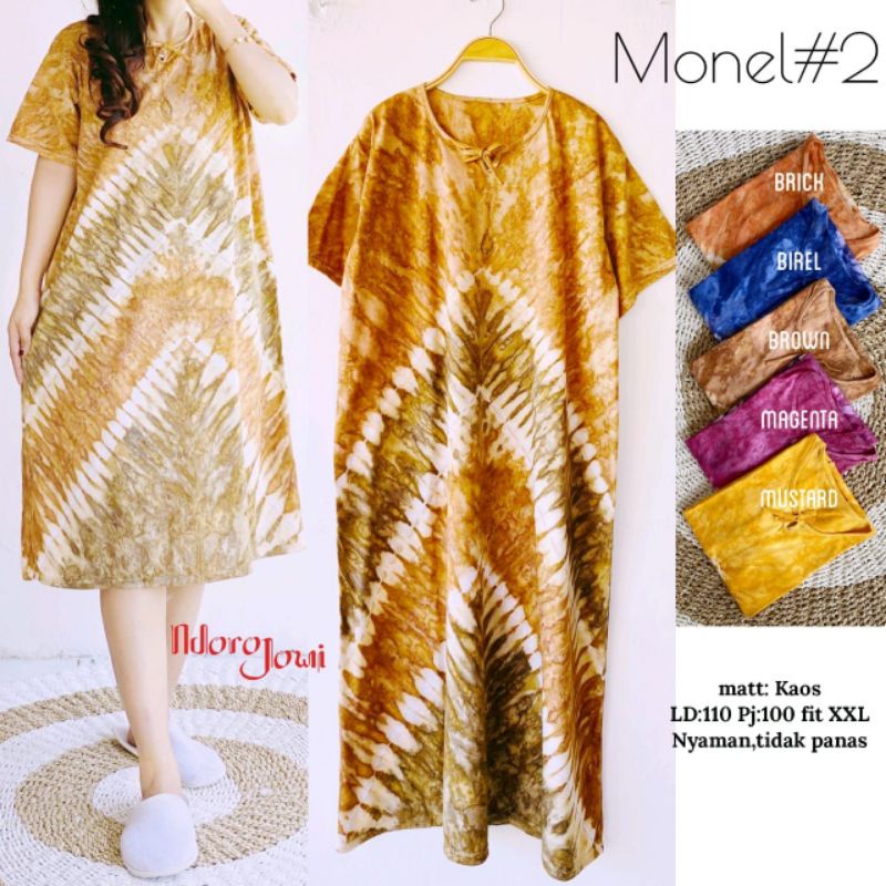 daster kaos monel Ld 110 cm