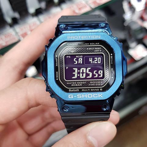 レオパードフラワーブラック CASIO G−SHOCK GMW−B5000G−2JF メタル