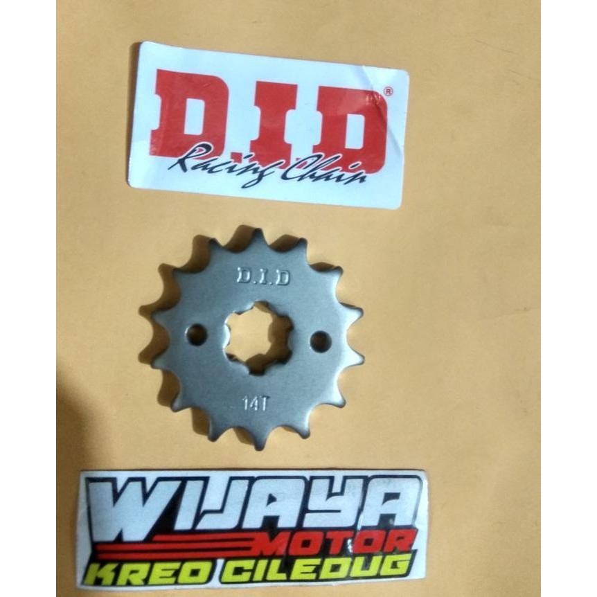 Gear depan Vixion Byson R15 MX King DID tools