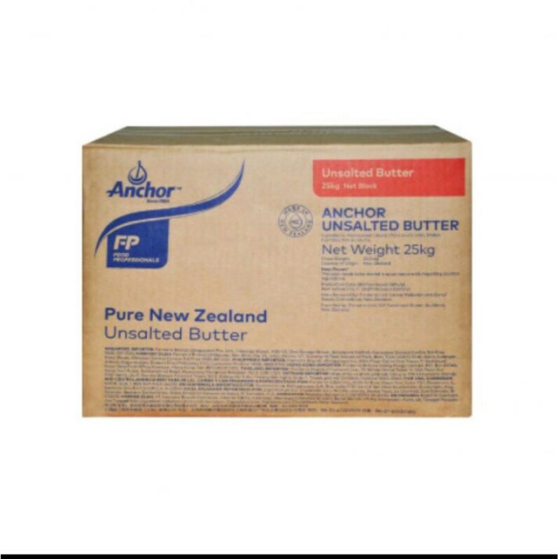 

ORGINAL UNSALTED BUTTER ANCHOR 500.gr