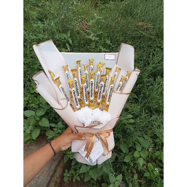 

buketchocolatos/buketsneak/hadiah/ulangtahun/wisuda/simple/murah/ekonomis