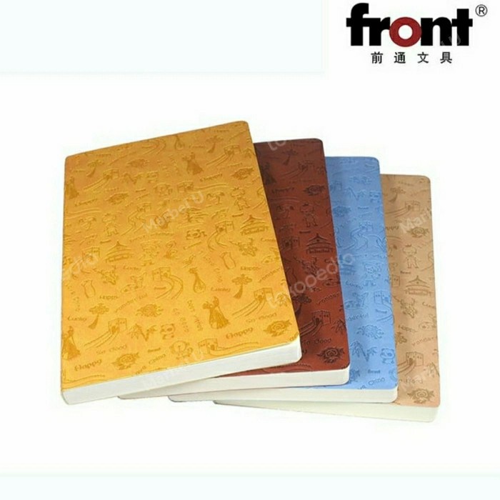 

[RESTOCK] Front Notebook D21 Ukuran A5 Motif - Buku Catatan Diary Front