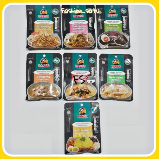 

Bumbu masak kuliner Nusantara Bango