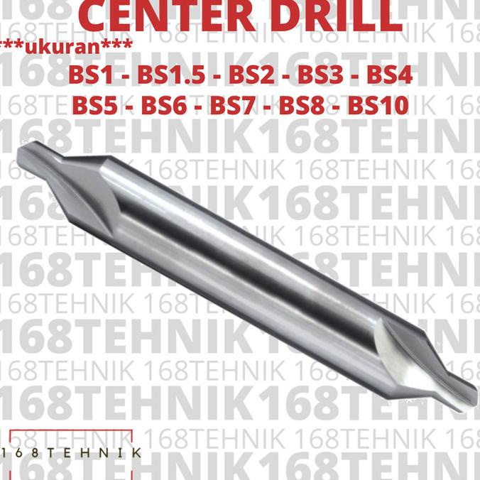 Center Drill 10 Mm / Center Drill Bs10 / Bor Center / Drill Center
