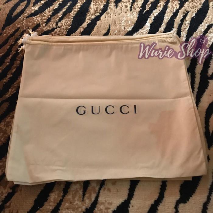 GUCCI DustBag Pengganti Sarung Tas Pelindung Debu Serut Dust Bag - GUCCI XL