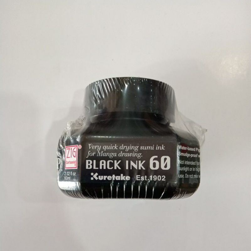 

ZIG KURETAKE BLACK INK TIPE CNCE104-6