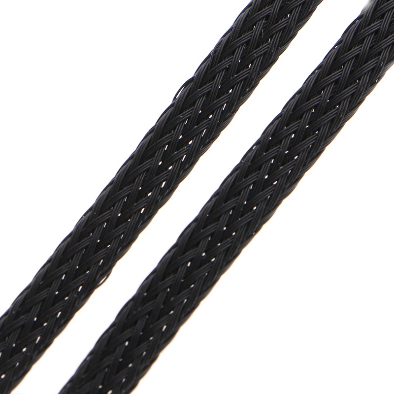 Gro 5M 4mm Expandable Tight Braided PET Sleeving Cable Wrap Sarung Kawat o Sleeve