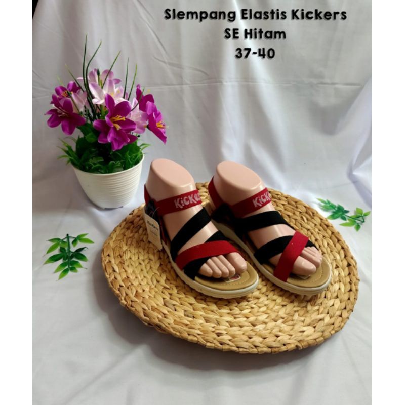 Sandal cewek slop karet S.E