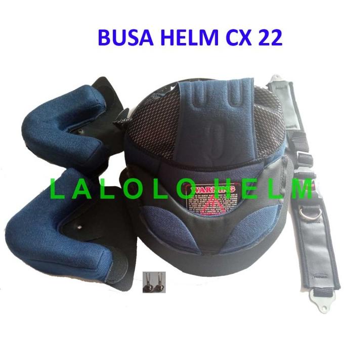 Busa Helm Ink Cx 22 Fullset Memakai 3 Kancing Besi Cx22 Original