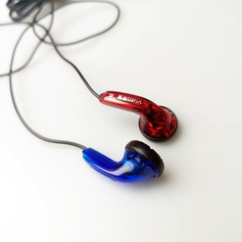 [LIMITED EDITION] Vido Candy RnB Blue+Red Colorway Earbud Earphone Bukan NICEHCK KGIS