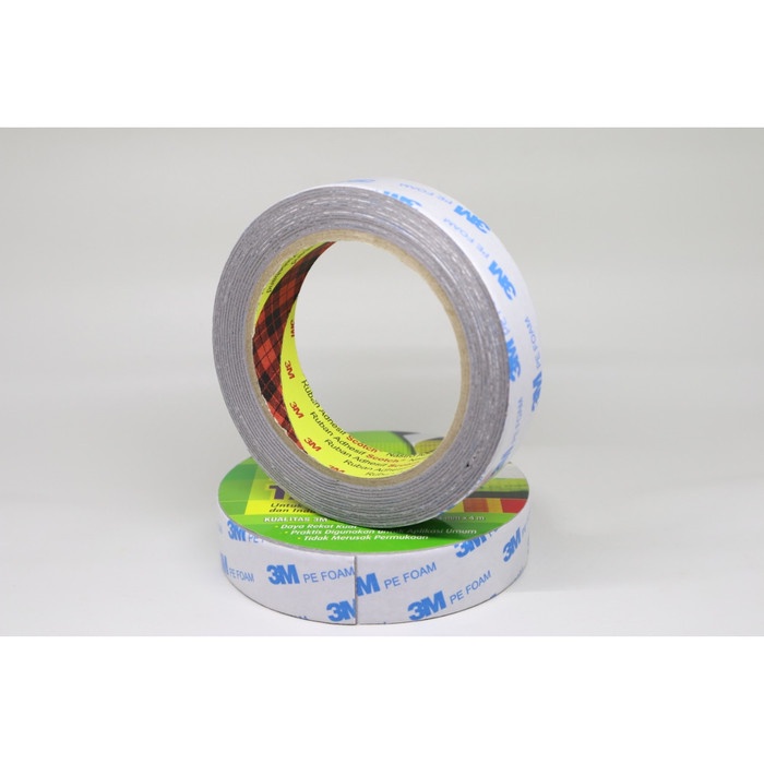 

Produk Unggulan Double Tape Busa 3M Pe Foam Tape 24Mm X 4M Original Hemat