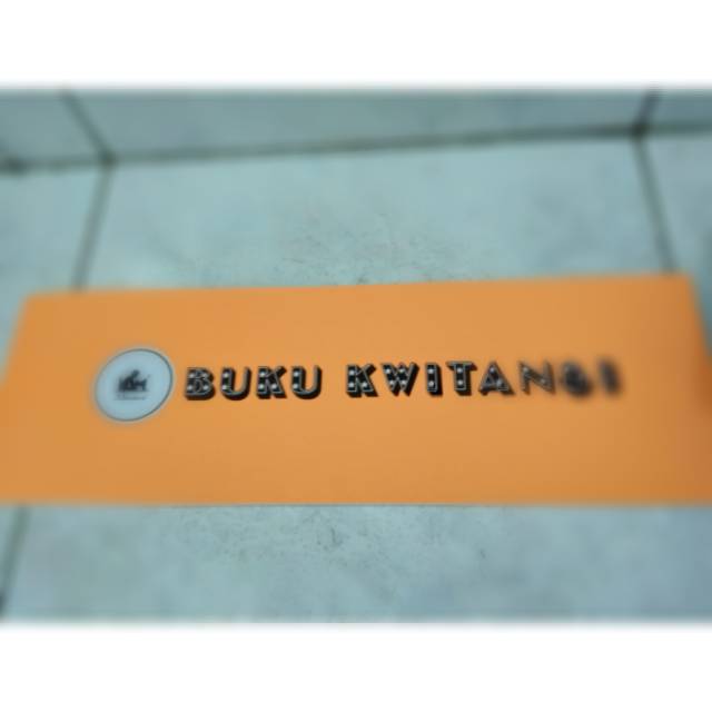 Kwitansi besar warna standard