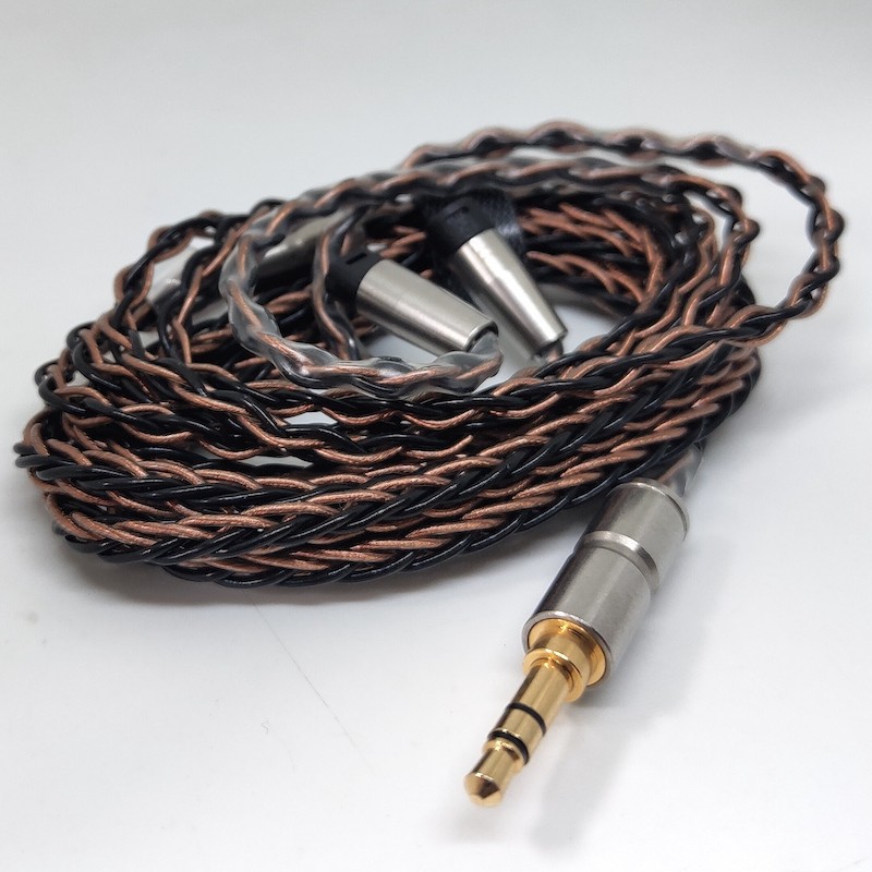 Sennheiser IE80 Pin Custom Smooth Soft Silver Plated Cable Replacement