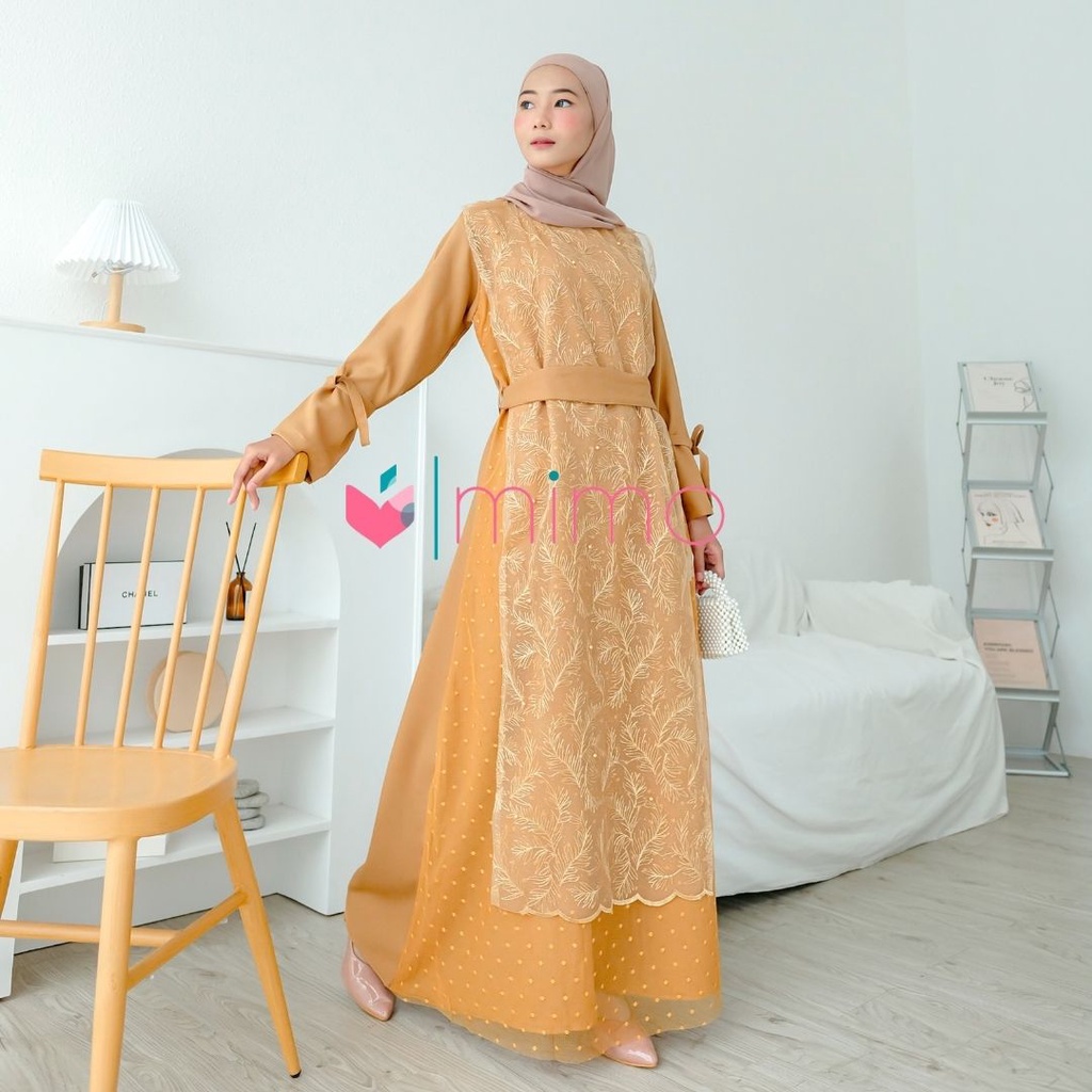 Zaina Long Dress - Ramadhan Collection/Baju Lebaran