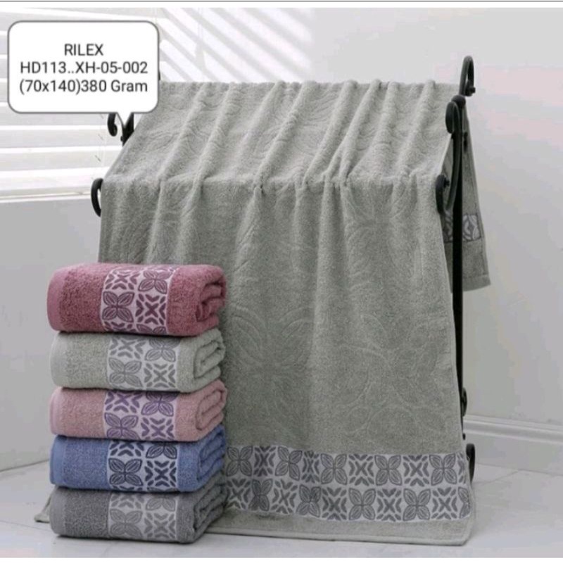 Handuk Besar Rilex Ukuran 70 x 140 I Handuk Mandi Rilex