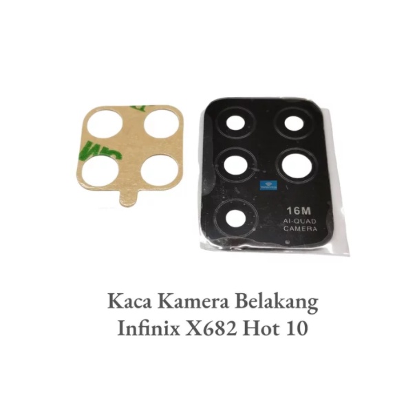 Camera Lens Lensa kamera kaca kamera belakang Infinix hot 10 X682