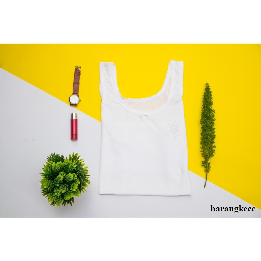 Kaos Dalam Cewek / Tank top Wanita / Singlet Perempuan Bahan Katun Vanella - COD barangkece-1