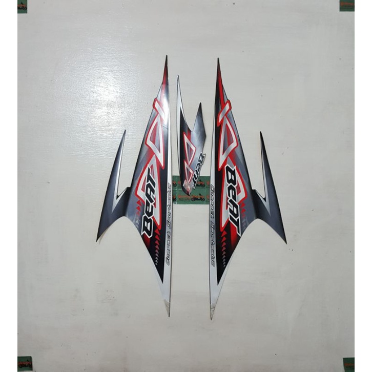 Striping honda beat karbu 2012 hitam original 1000% NOS
