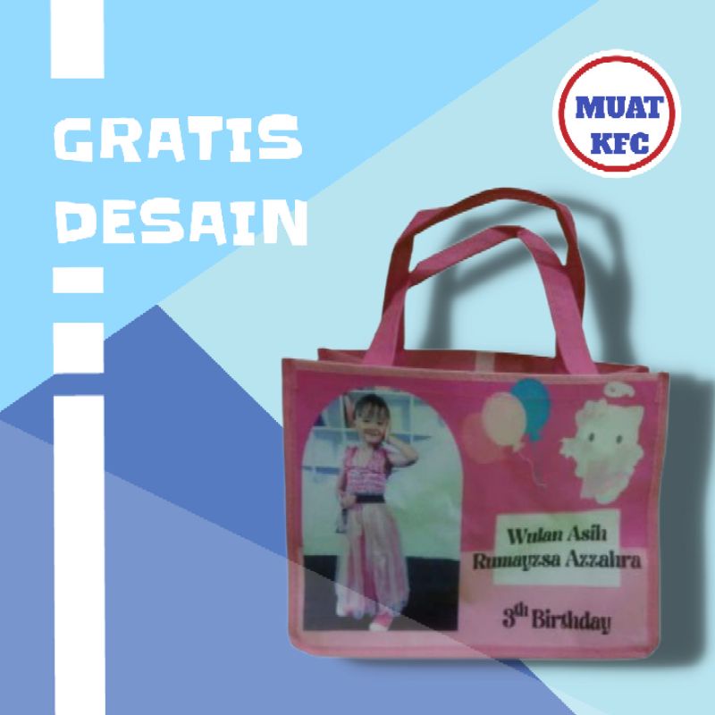 

Tas Ultah/Goodiebag/Souvenir karakter