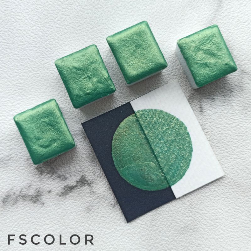 

Nash - Handmade Metallic Duochrome Watercolor by FS Color