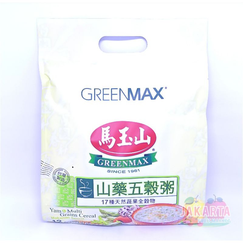 

(SEREAL) GREENMAX YAM MULTI GRAINS CEREAL 420G