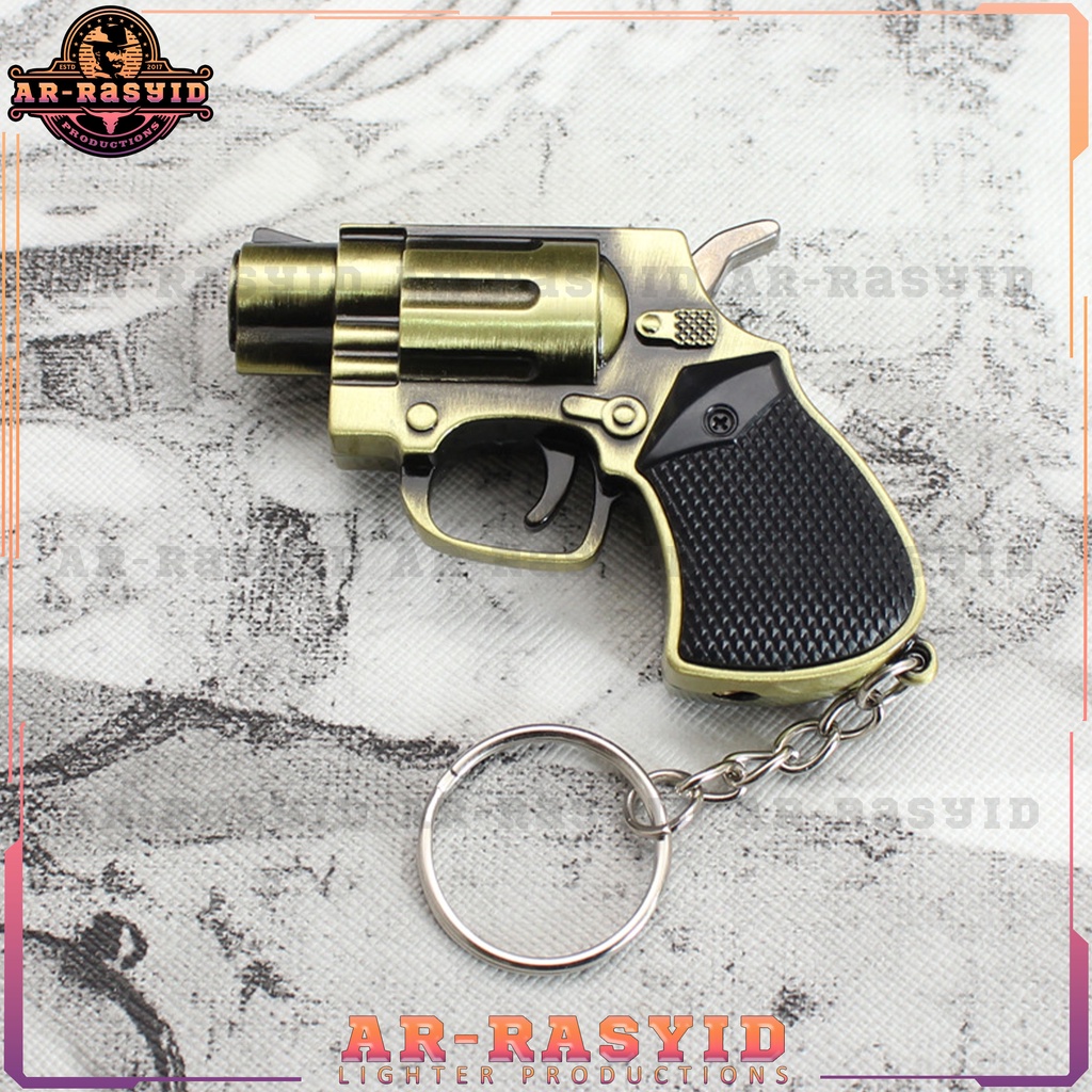 Korek Api Las Gas Gantungan Kunci Model Pistol PS 661