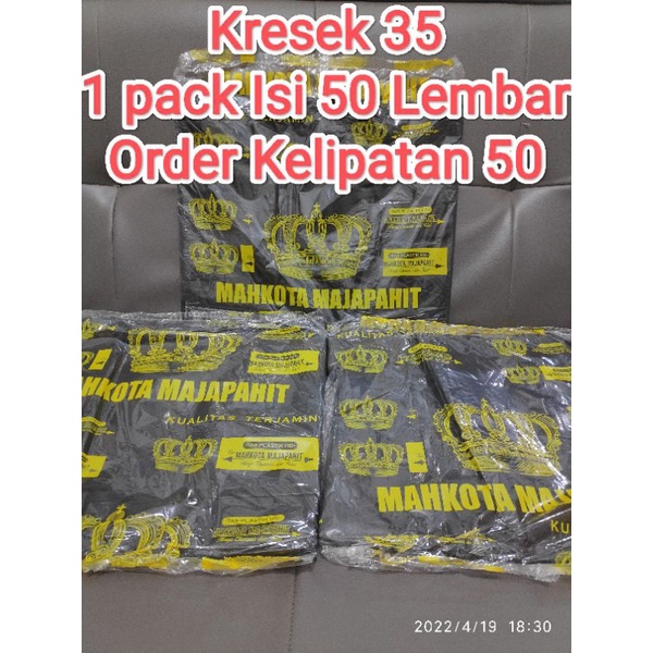 kresek 35. kresek tebal 35.kresek murah. kresek ekonomis. kresek besar. kresek laundry