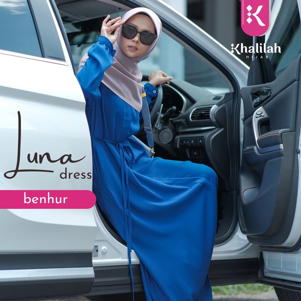 SALE LUNA DRESS 4-6 DESEMBER || Gamis Syari Original by KHALILAH HIJAB