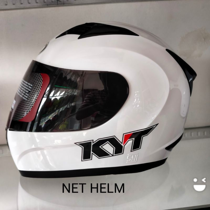 KYT R10 SOLID WHITE ORIGINAL KYT R10