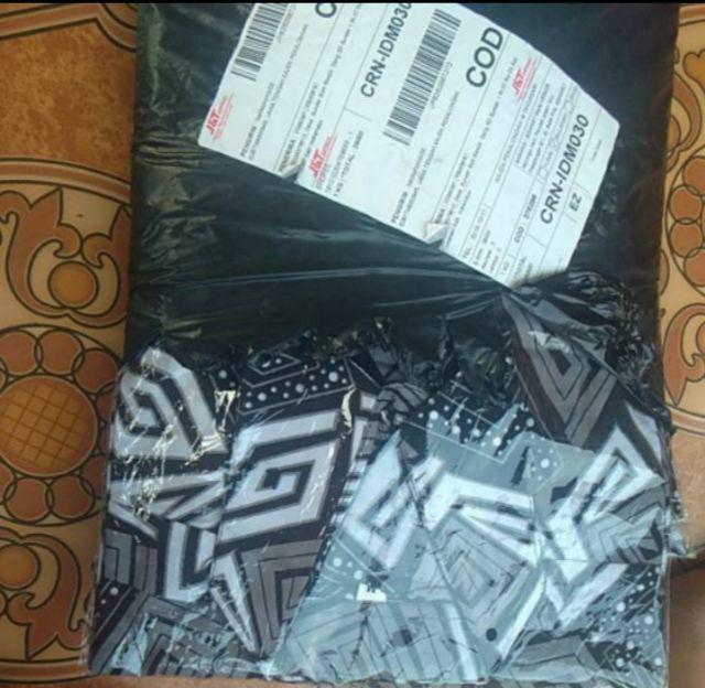 Bswart Batik Hrb026 Kenongo Hem Pendek Padi Pekalongan M L Xl Batik Pria Murah Modern Grosir