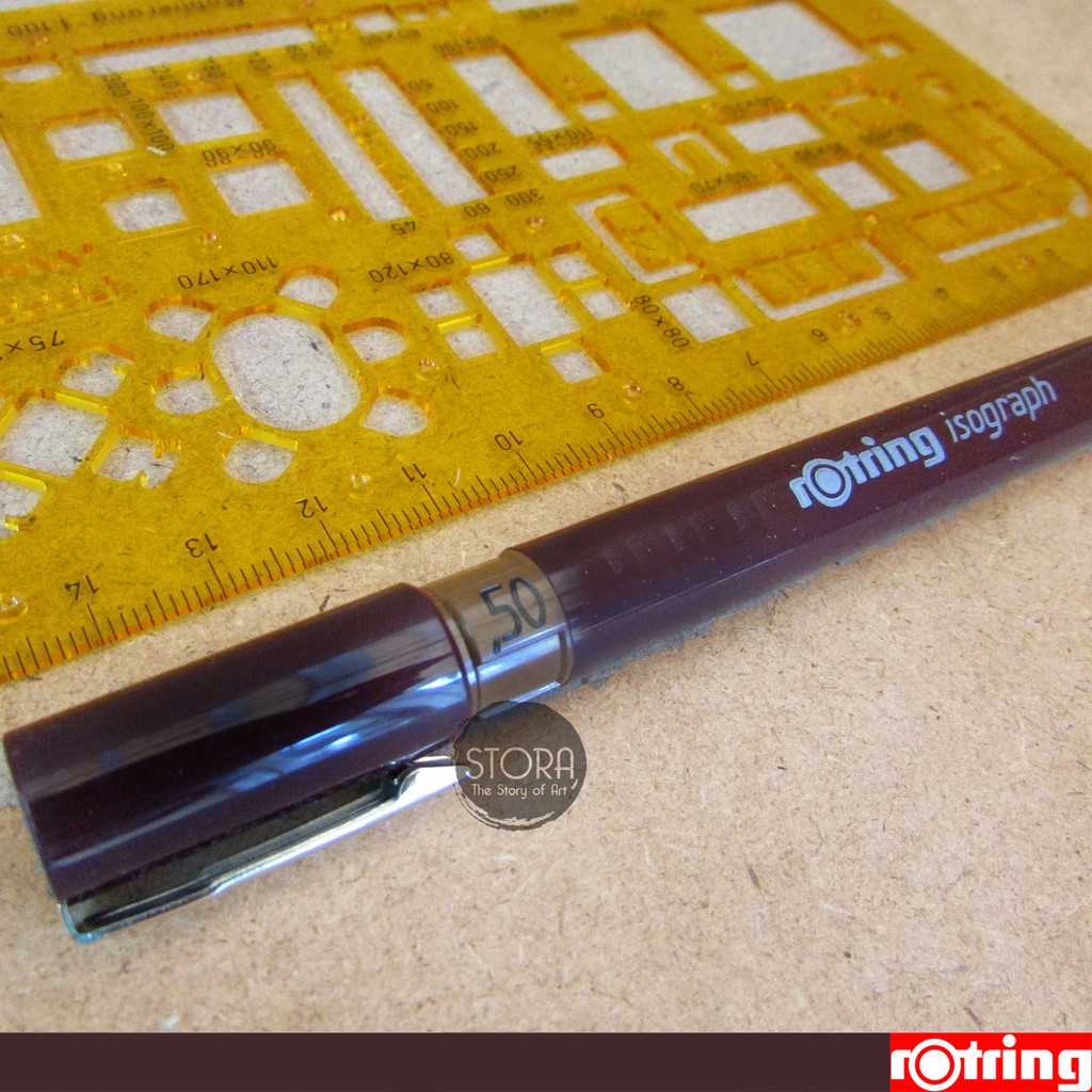 ROTRING Rapido Isograph Original 0.5 Drawing Pen