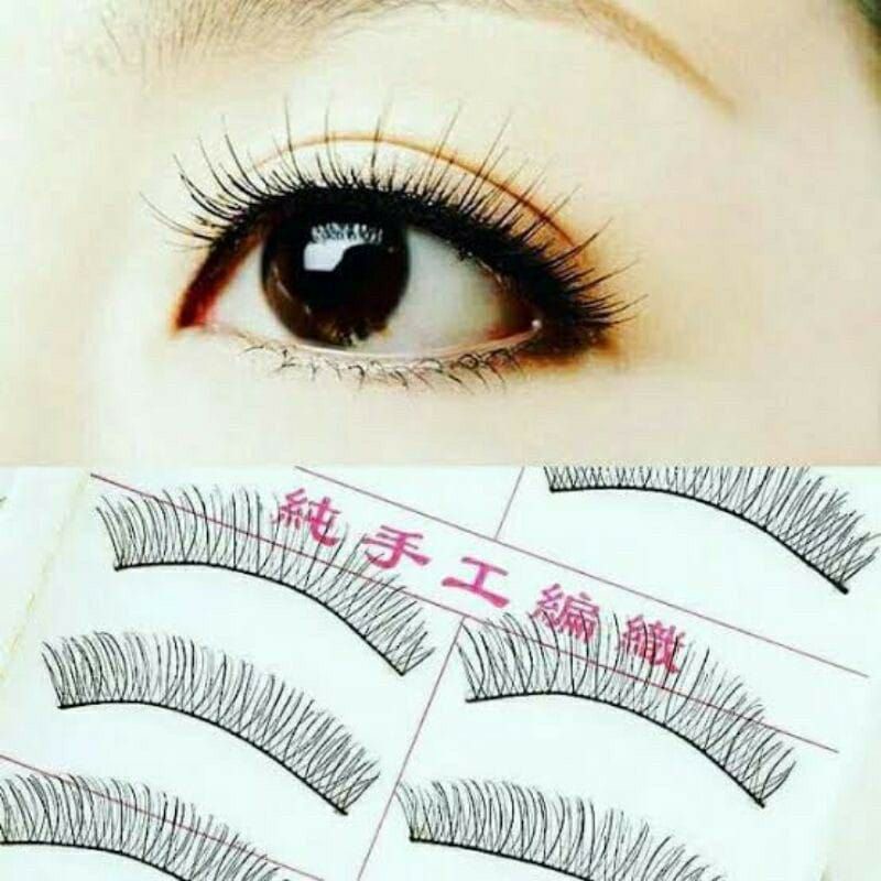 ❤Miss.Vinka❤ 10pasang Bulu Mata Palsu Import Taiwan / Fake Eyelash Natural Pesta